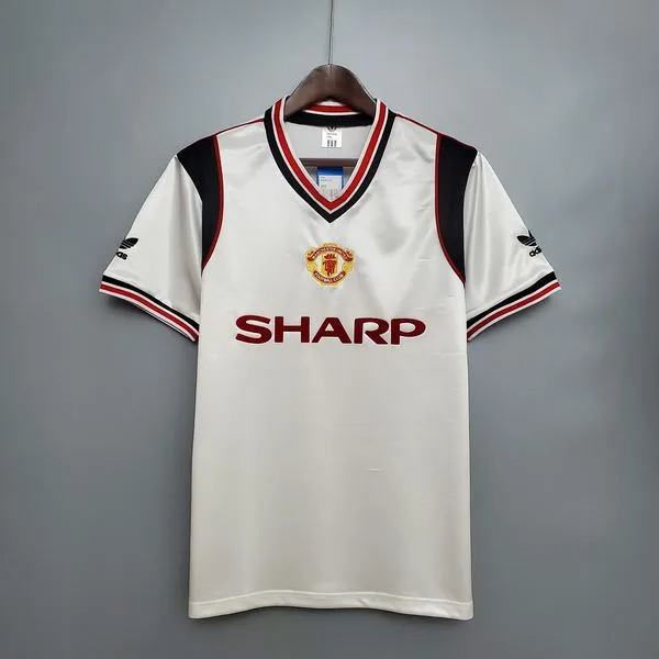 Camiseta de fútbol Manchester United 1985 ESPECIAL MANGA CORTA VERSION FAN